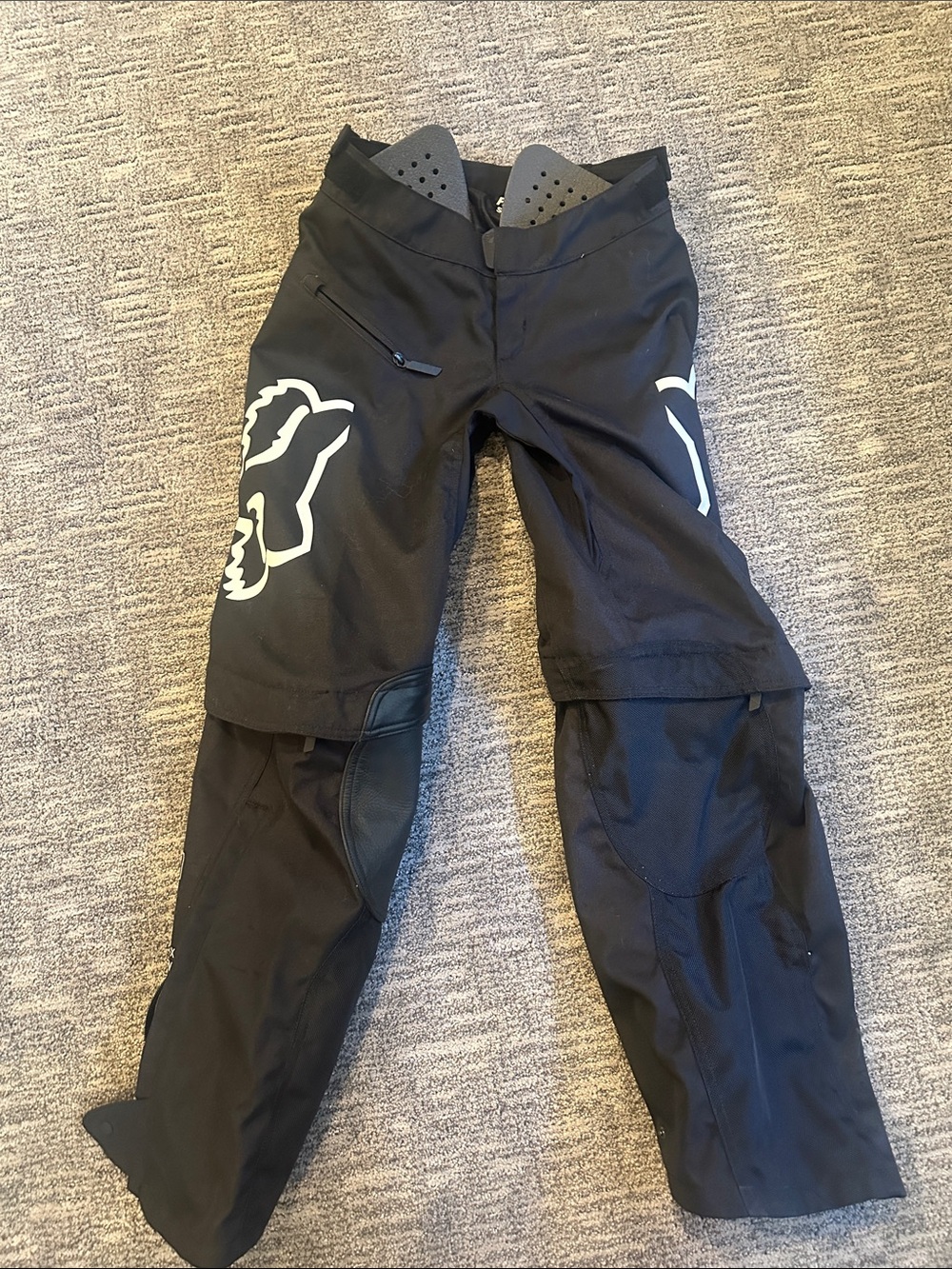 🏁 Fox Racing Morgan Hill  "Switch" Convertible Moto Pants - Picture 4 of 8